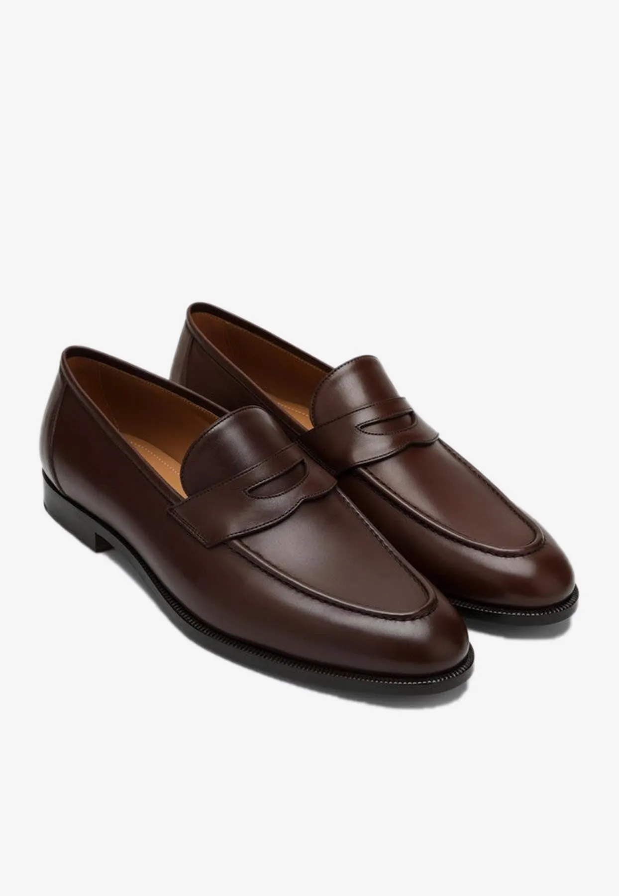 Sergio Penny Leather Loafers