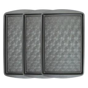 Set 3 15 X 10 Inch No Stick Metal Baking Sheet