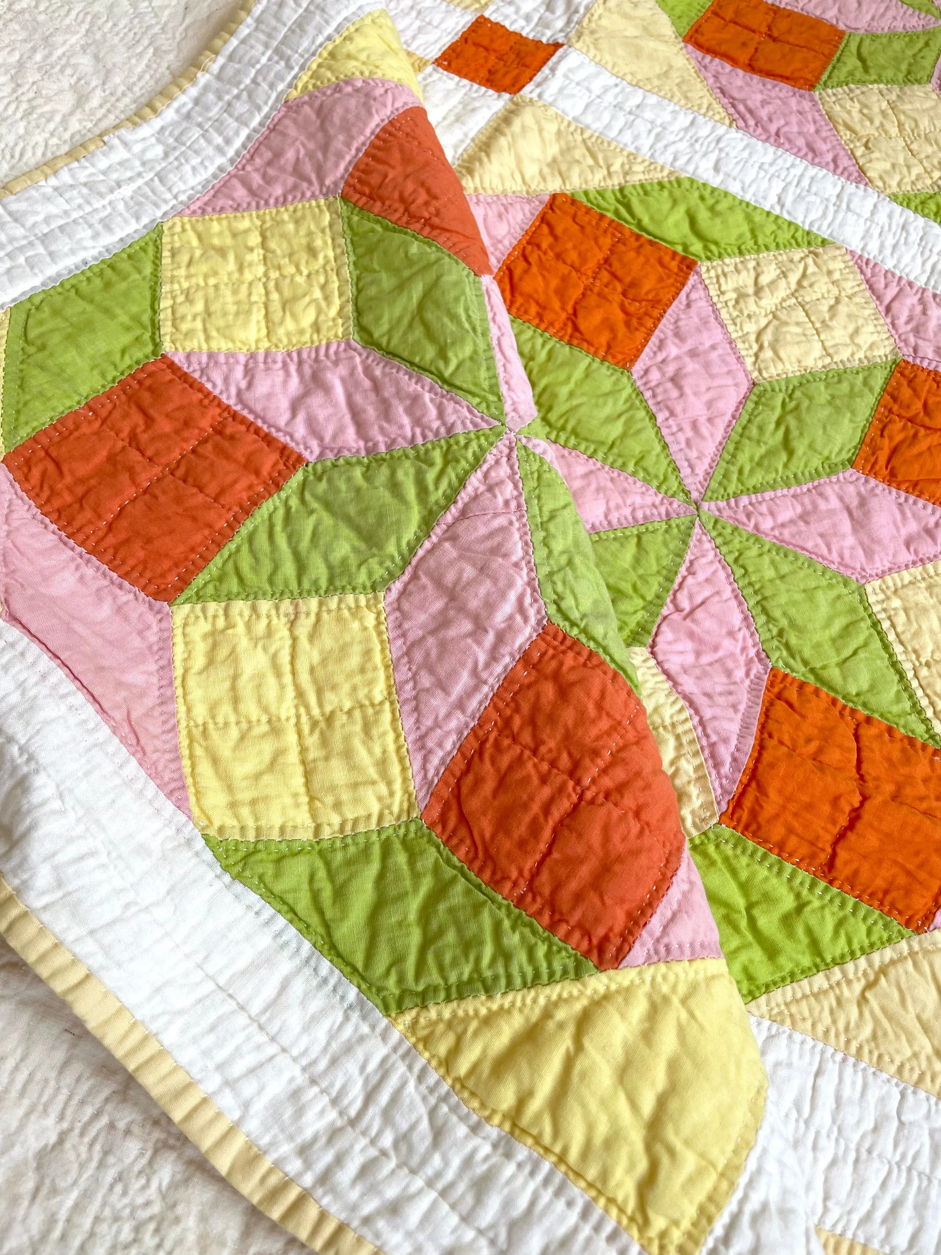 Shaded Trail Vintage Quilt