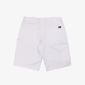 Short de charpentier - Blanc