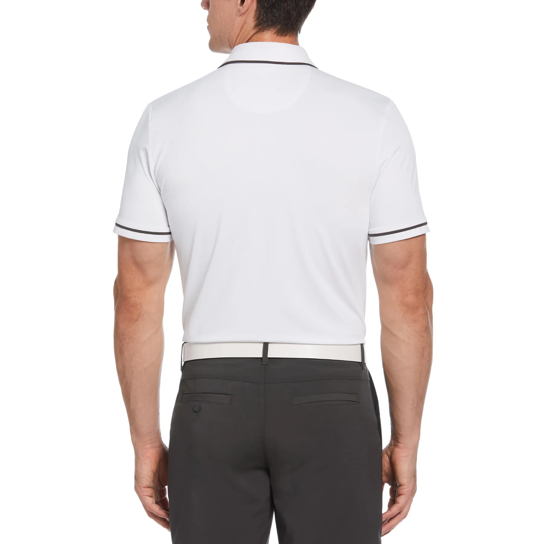 Short Sleeve 80's Engineered Earl Golf Polo Shirt In Bright White