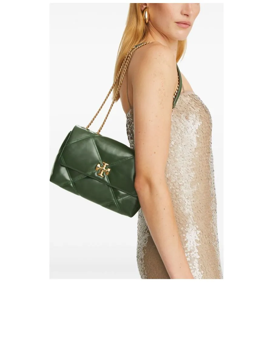 Shoulder Bag With Diamond Quilting