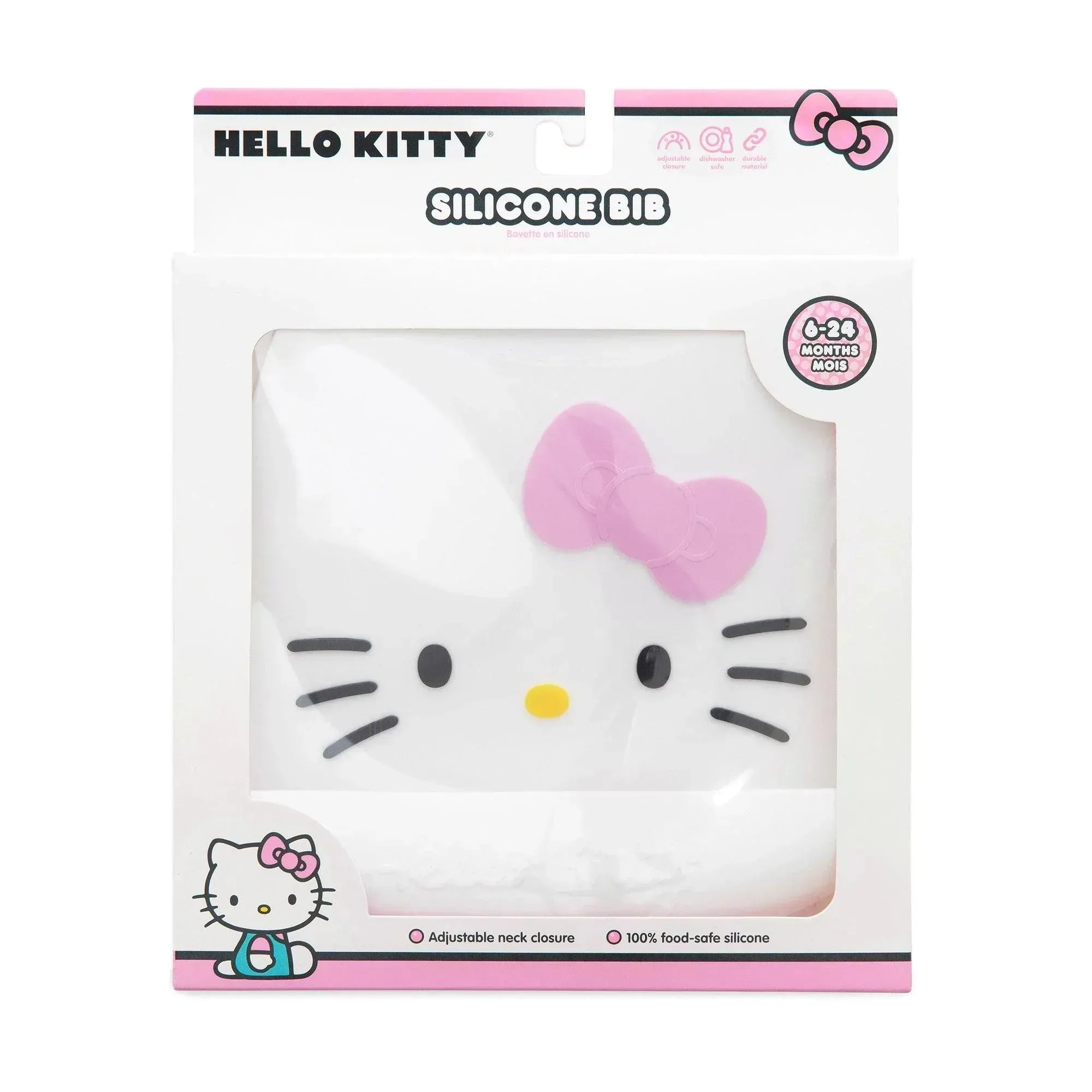 Silicone Bib: Hello Kitty