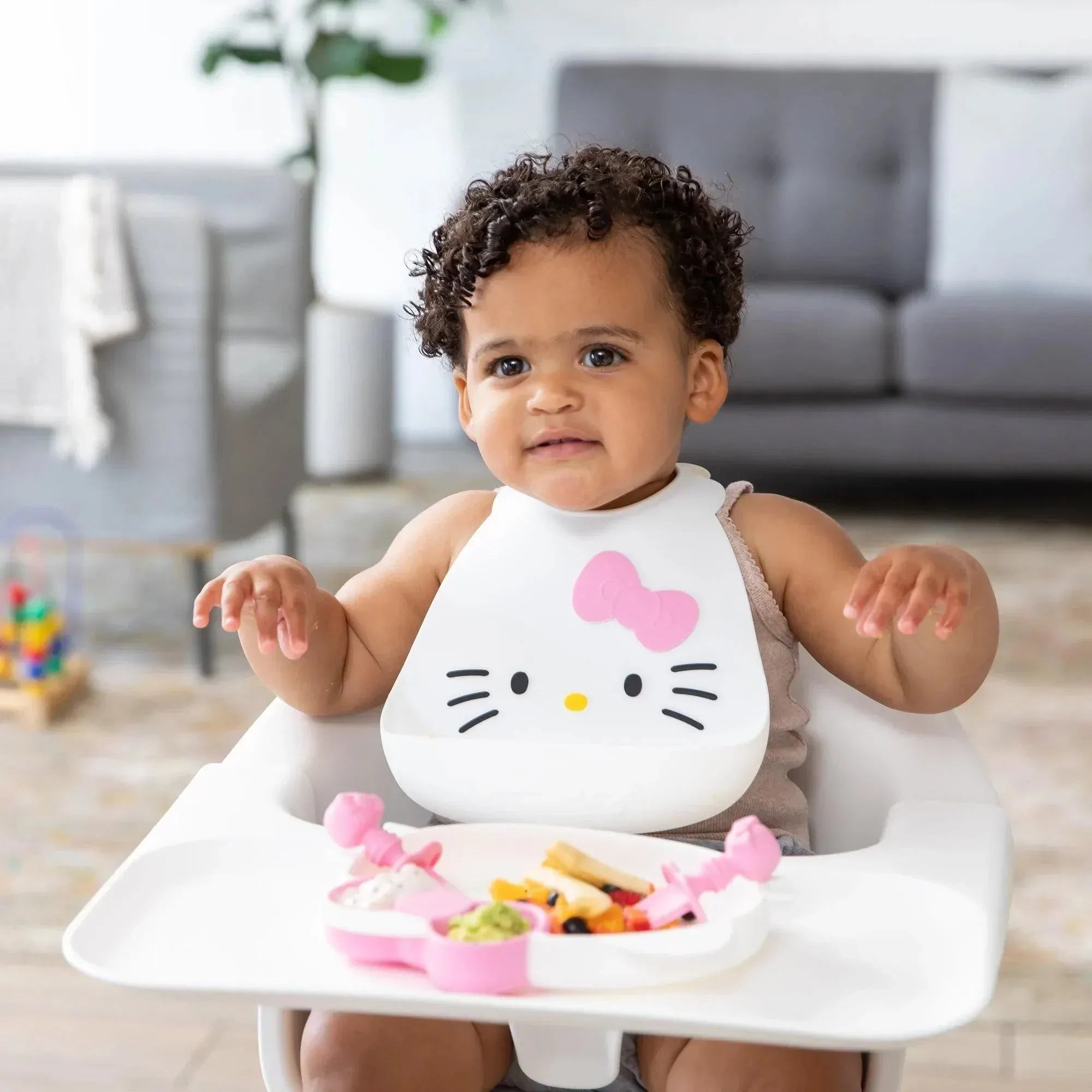 Silicone Bib: Hello Kitty