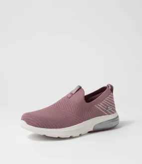 SKECHERS Go Walk Air 2.0 Mauve Knit Sneakers