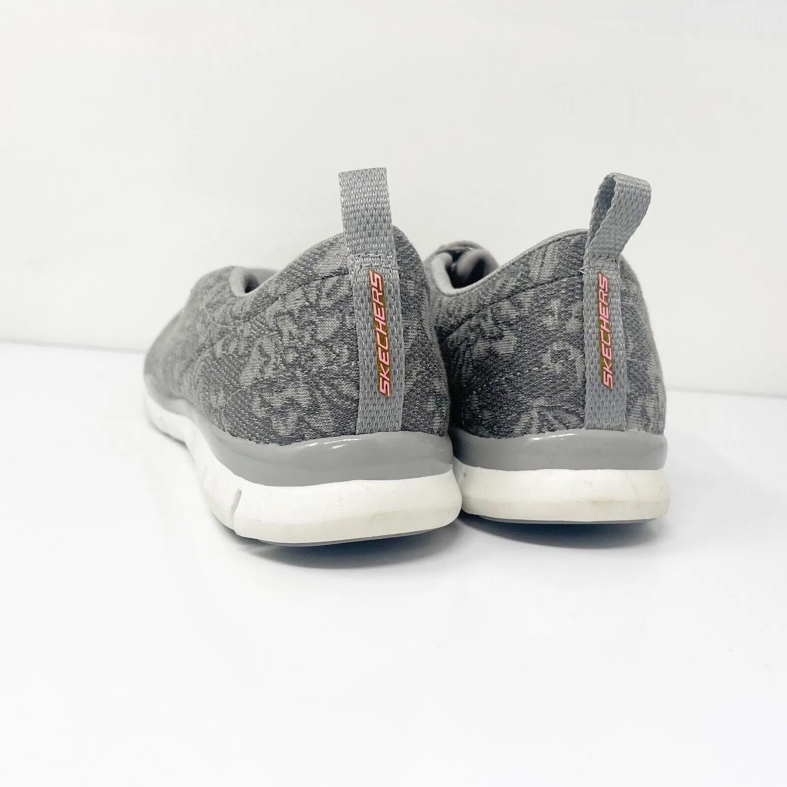 Skechers Womens Gratis Lacey 22764 Gray Running Shoes Sneakers Size 9