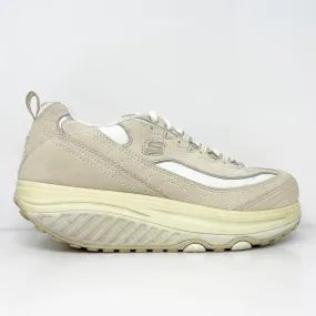 Skechers Womens Shape Ups 11800 Beige Casual Shoes Sneakers Size 8.5