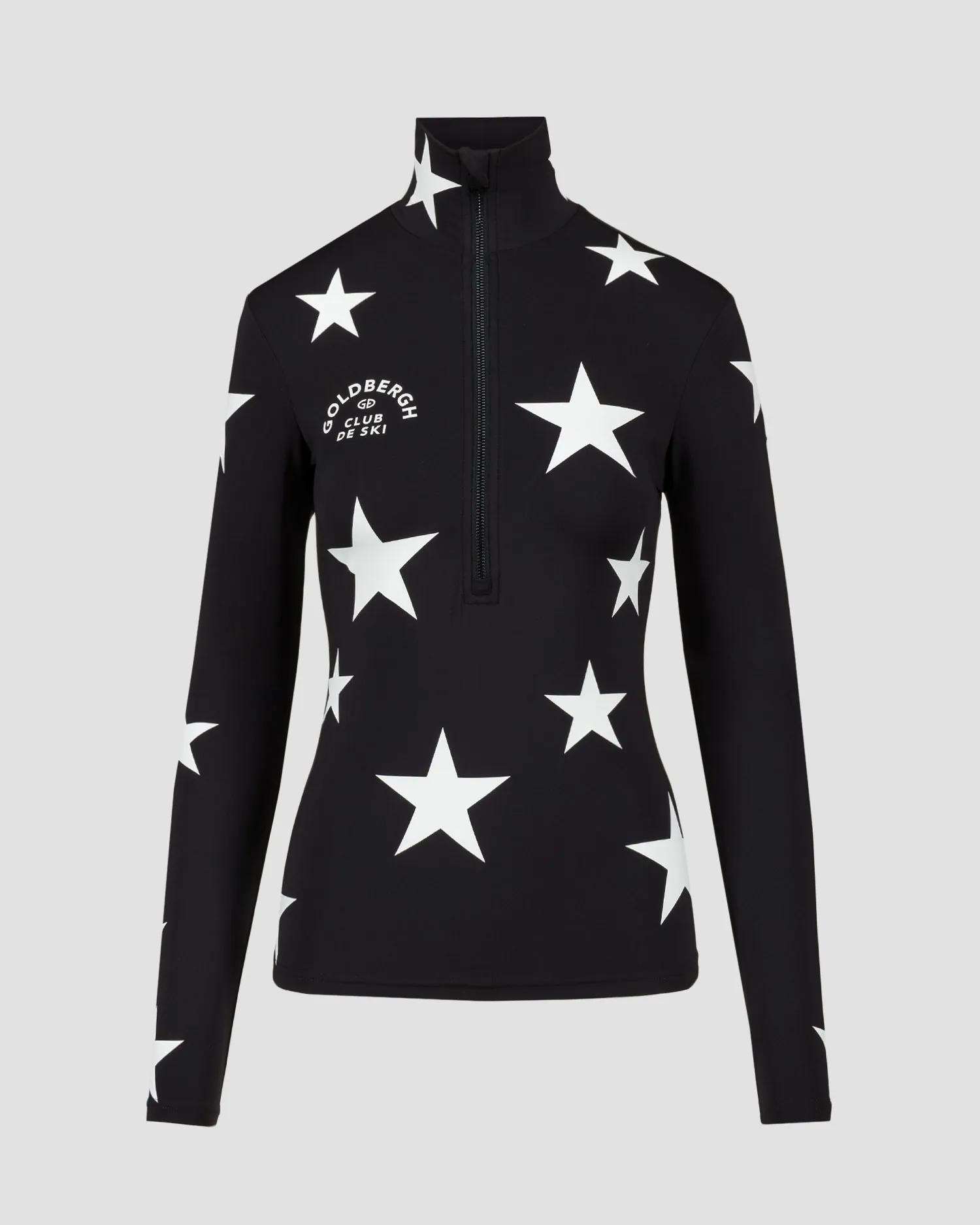 Ski turtleneck with stars Goldbergh Galactique GB31220244-9008