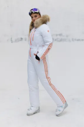 Ski/Snowboard Fur Trim Suit