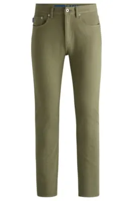 Slim-fit jeans in garment-dyed stretch denim