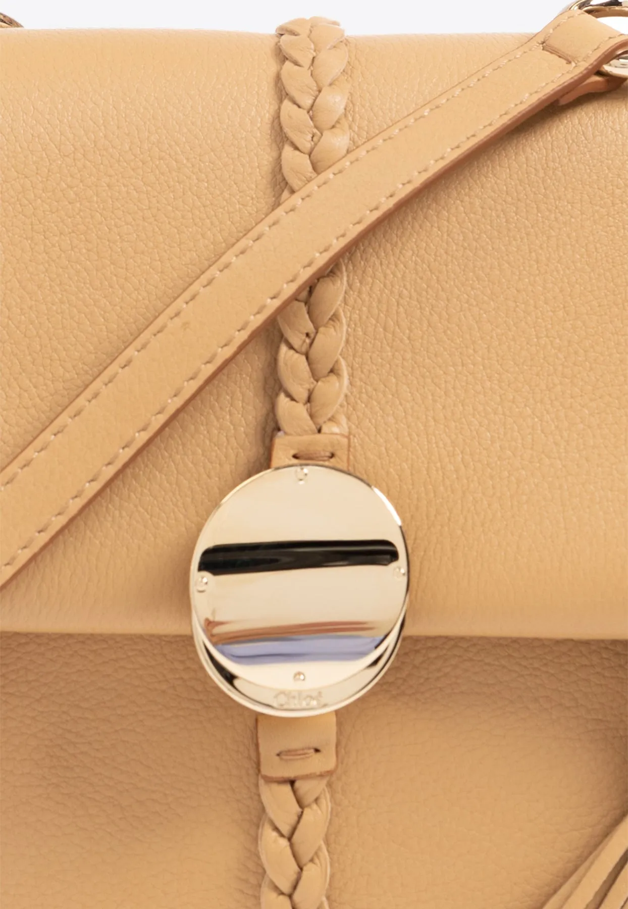 Small Penelope Leather Top Handle Bag