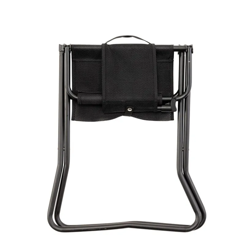 Snow Peak Mesh Folding Chair Black
