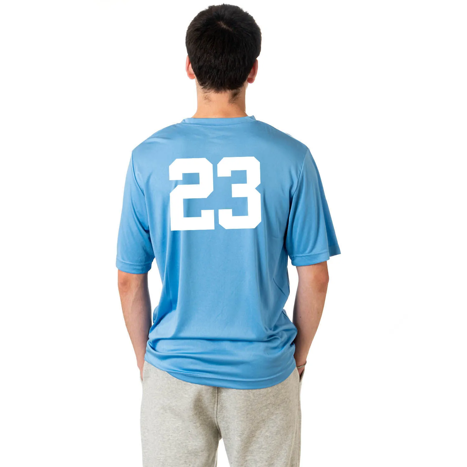 Soccer Short Sleeve Performance Tee - Soccer Heartbeat 