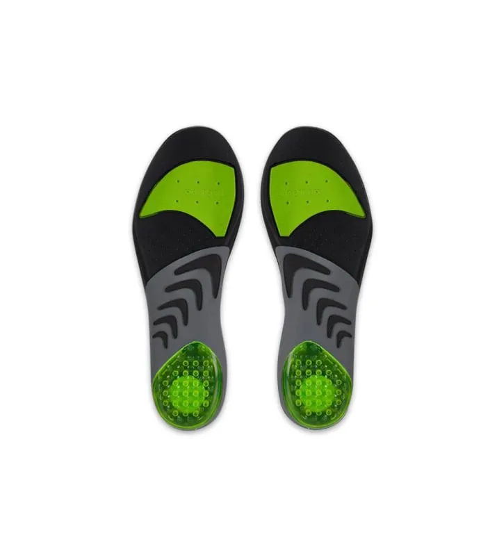 sof sole airr orthotic innersole mens black