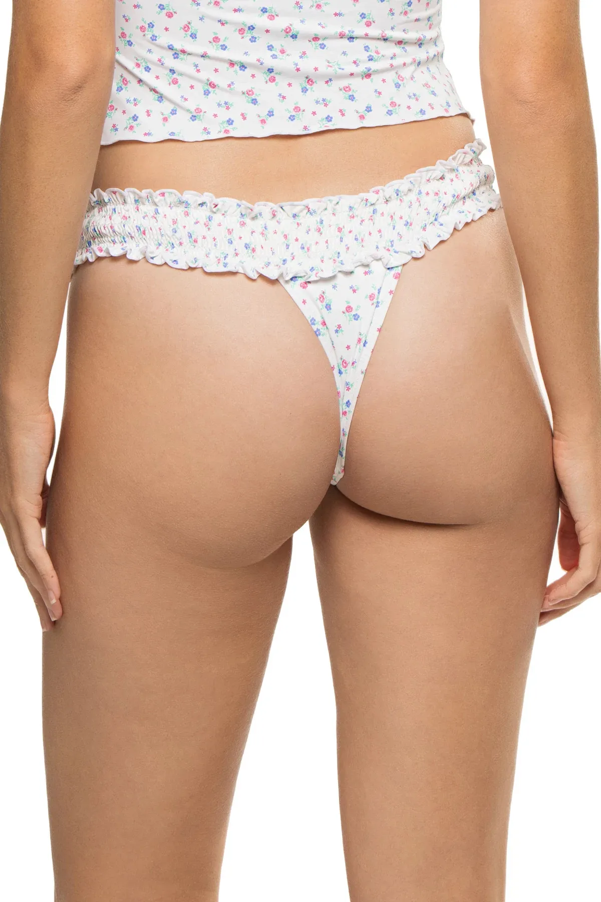 Sofia Banded Brazilian Bikini Bottom