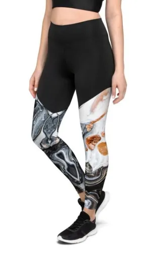 Speck of Gold Compression Leggings