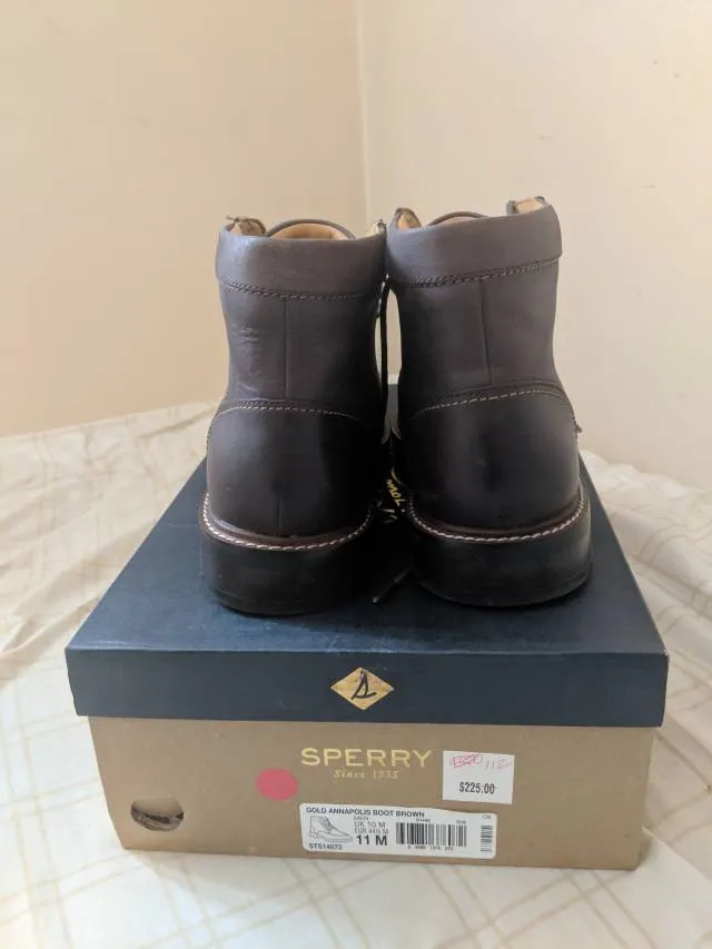 Sperry Gold Annapolis boot
