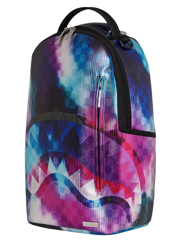 Sprayground Tye Check Backpack - Purple