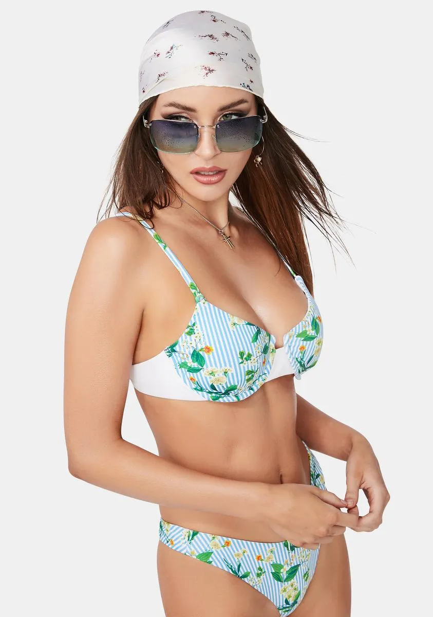 Spring Bloom Influencer Bikini Top-