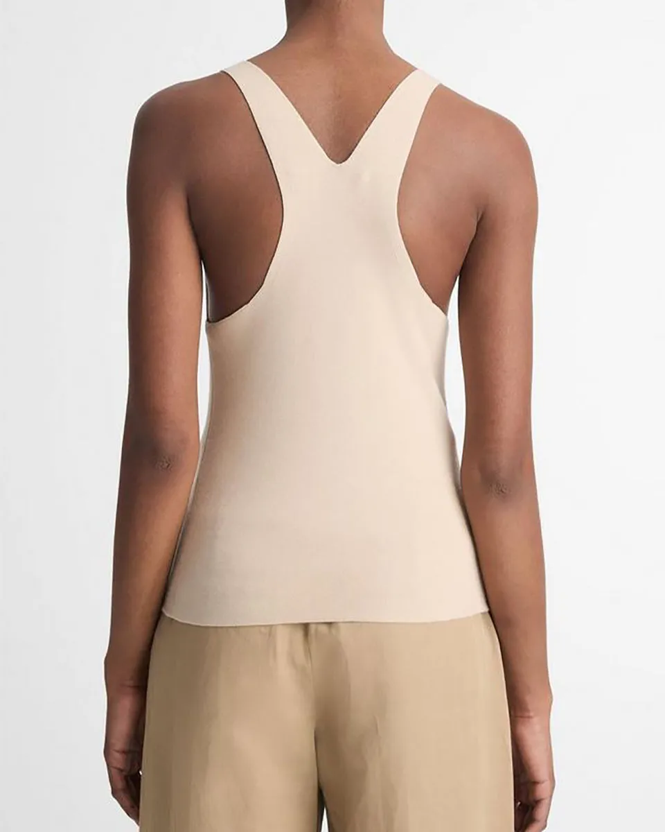 Square-Neck Racerback Tank Top