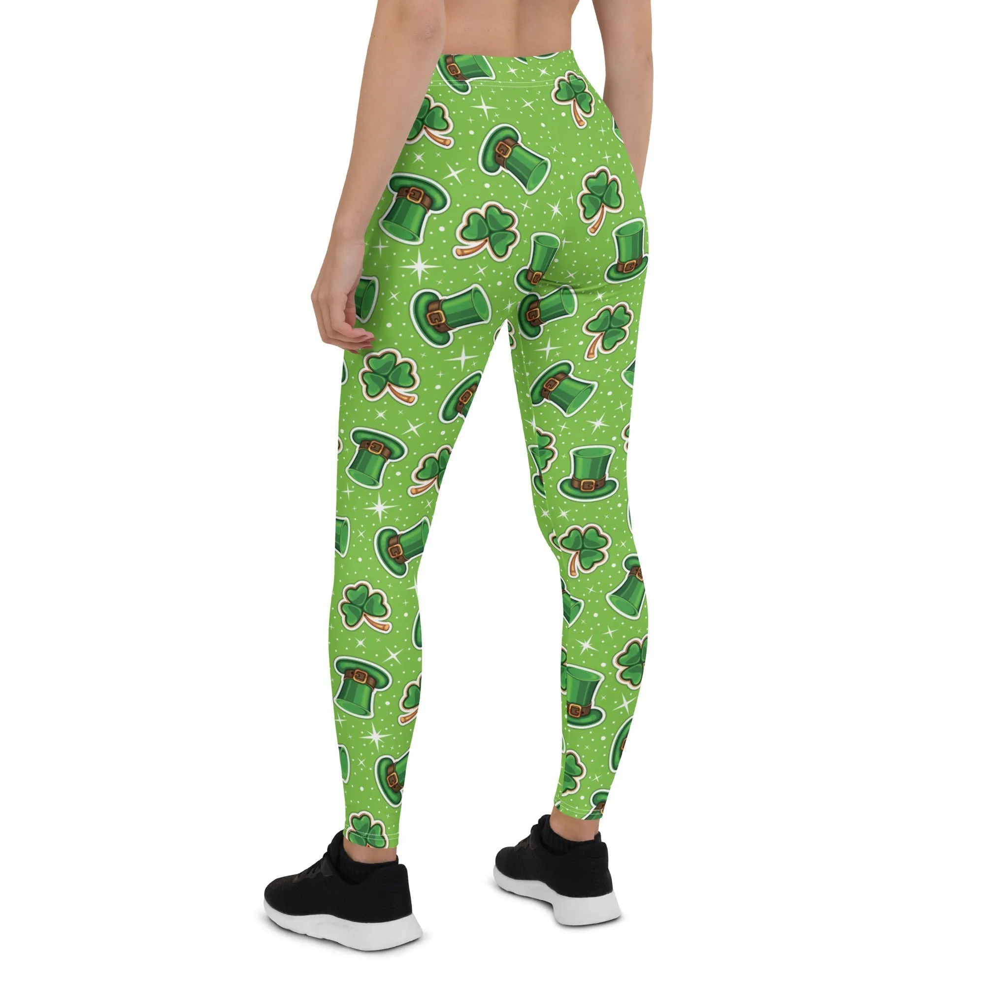 St. Patrick Day Pattern Leggings