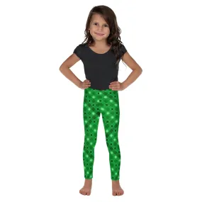 St. Patrick's Day Plaid Kid's Leggings