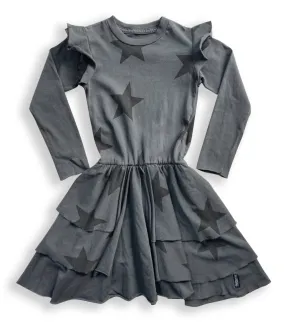 star multi layered dress