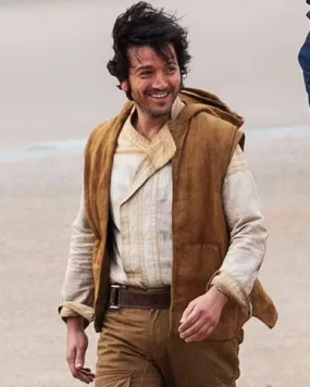 Star Wars Andor 2022 Diego Luna Brown Vest