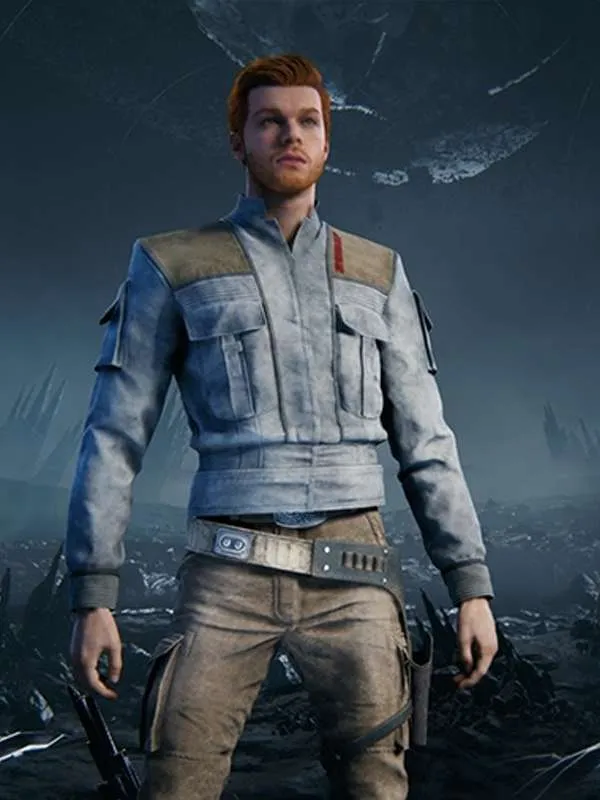 Star Wars Jedi Survivor 2023 Cal Kestis Pilot Leather Jacket