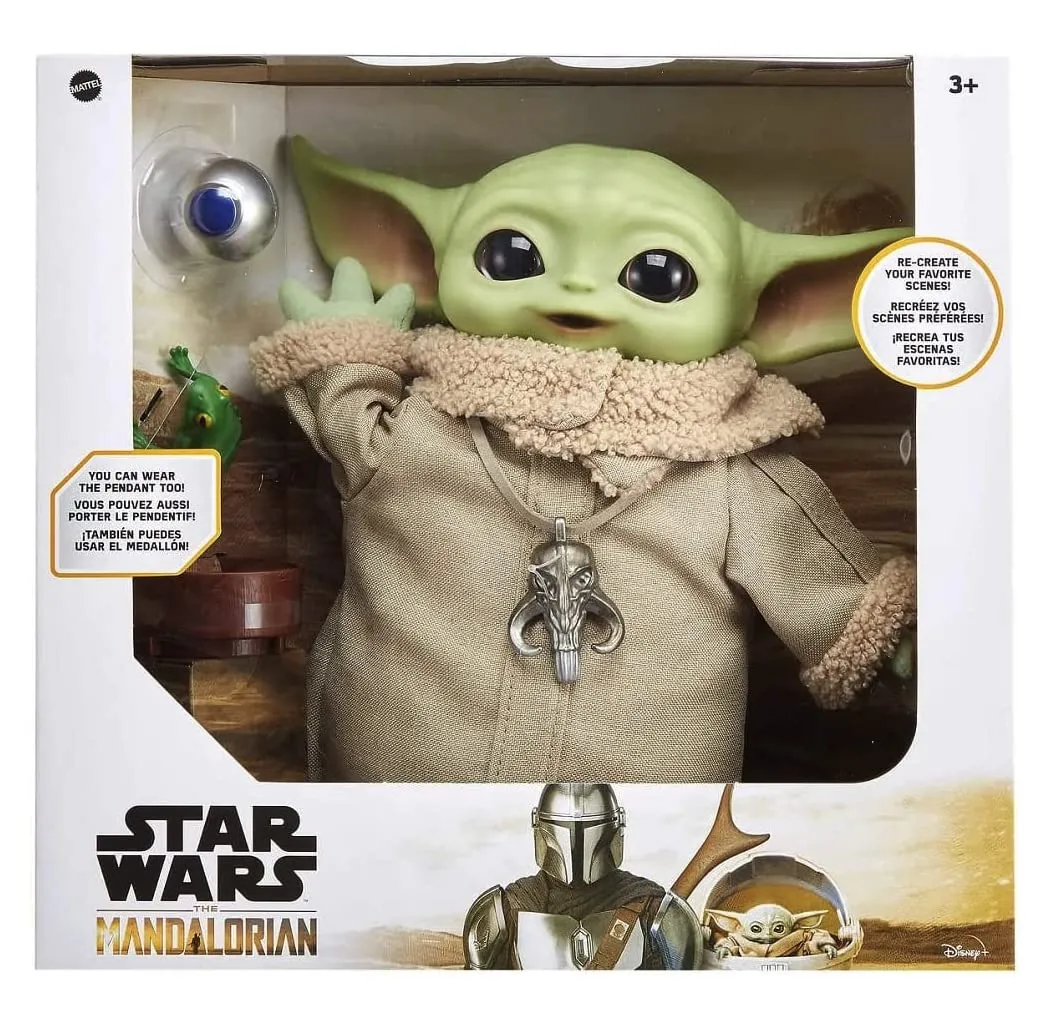 Star Wars The Mandalorian 11-inch Grogu Plush Adventure Bundle