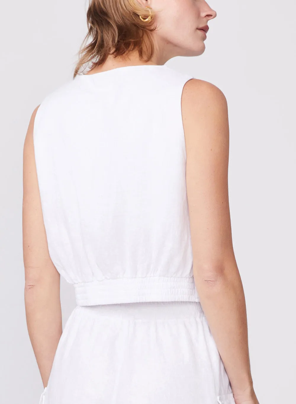 Stateside Linen Pocket Vest
