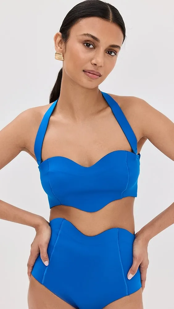 STAUD   Shoreline Bikini Top 
