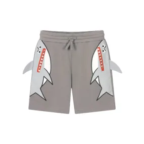 Stella McCartney Boy Fleece Shorts Sharks 24SS