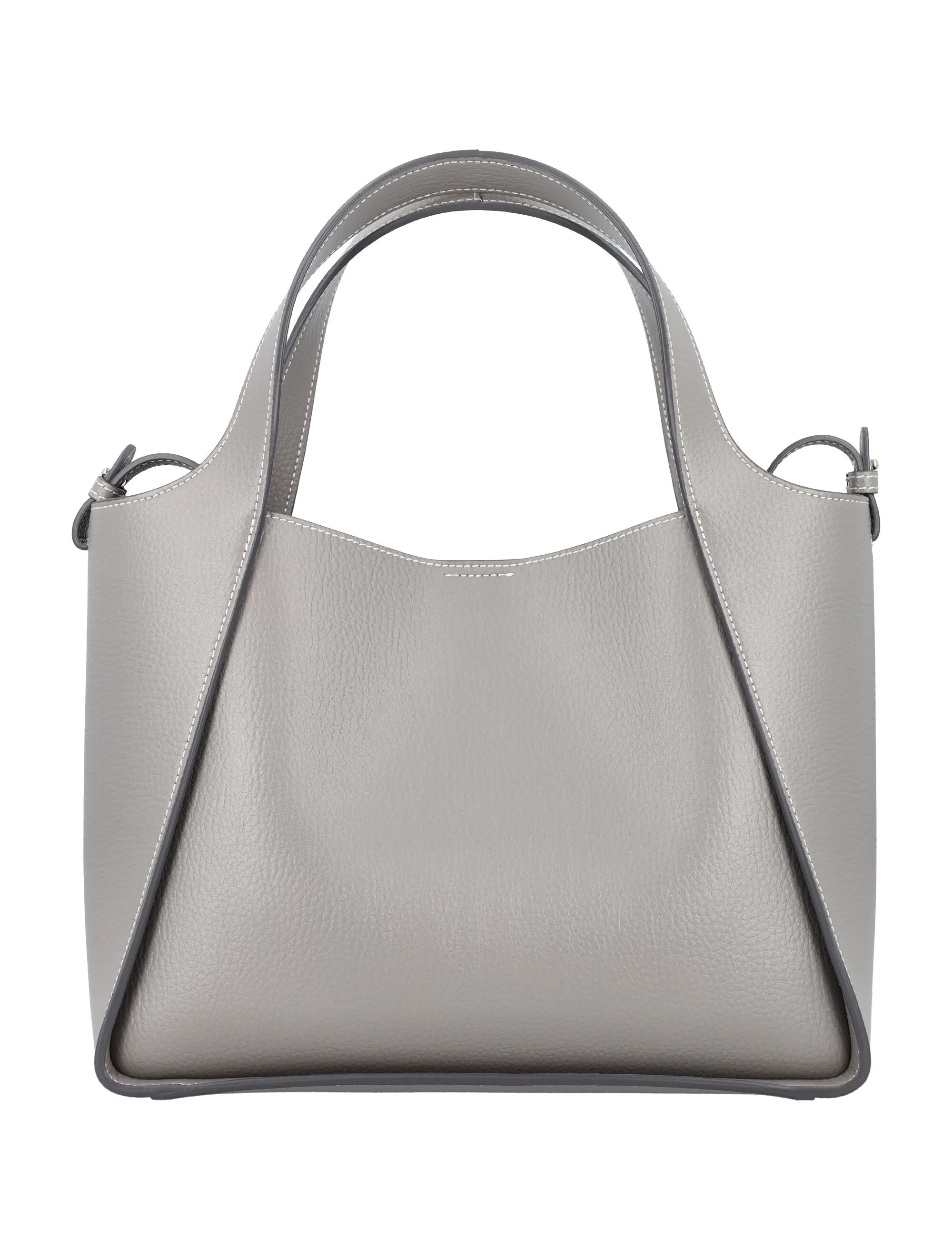 STELLA MCCARTNEY Embossed Grainy Mat Mini Crossbody Handbag (9H x 10.6W x 5.7D)