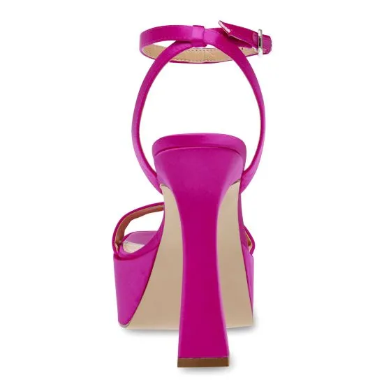 Steve Madden Discord Fus Satin Sandals