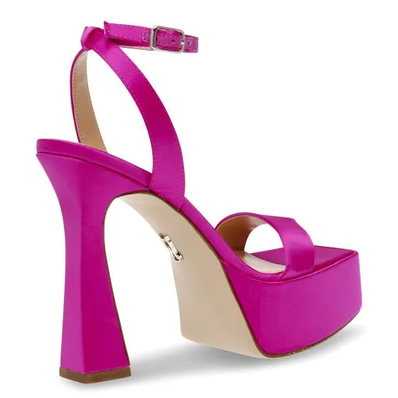 Steve Madden Discord Fus Satin Sandals