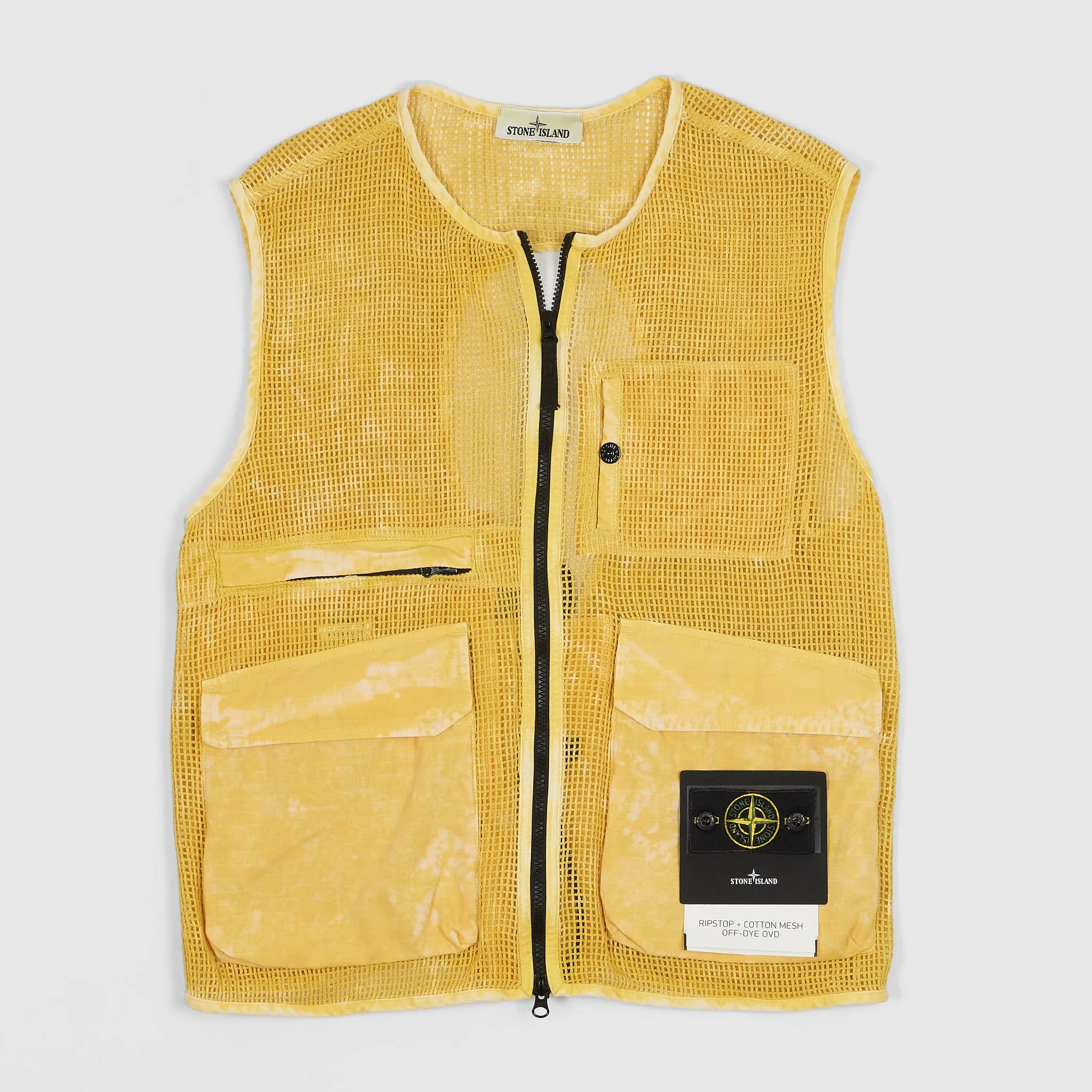 Stone Island Ripstop Cotton Mesh Vest