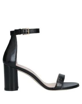 Stuart Weitzman Women Sandals Black 4.5 UK