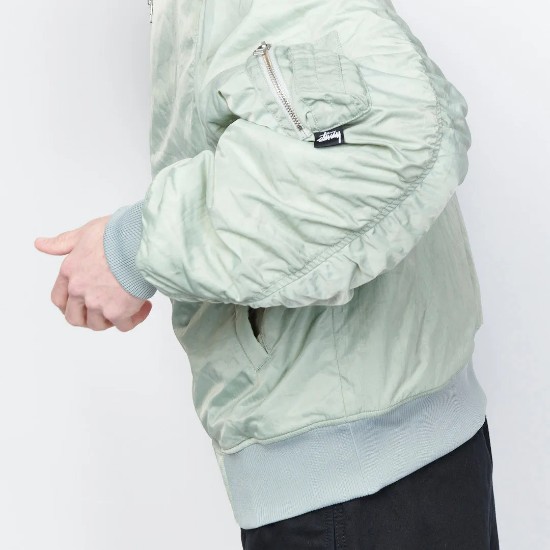 Stussy - Dyed Nylon Bomber (Stone)