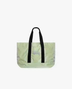 Stüssy Men's Ripstop Overlay XL Tote Bag  Lime