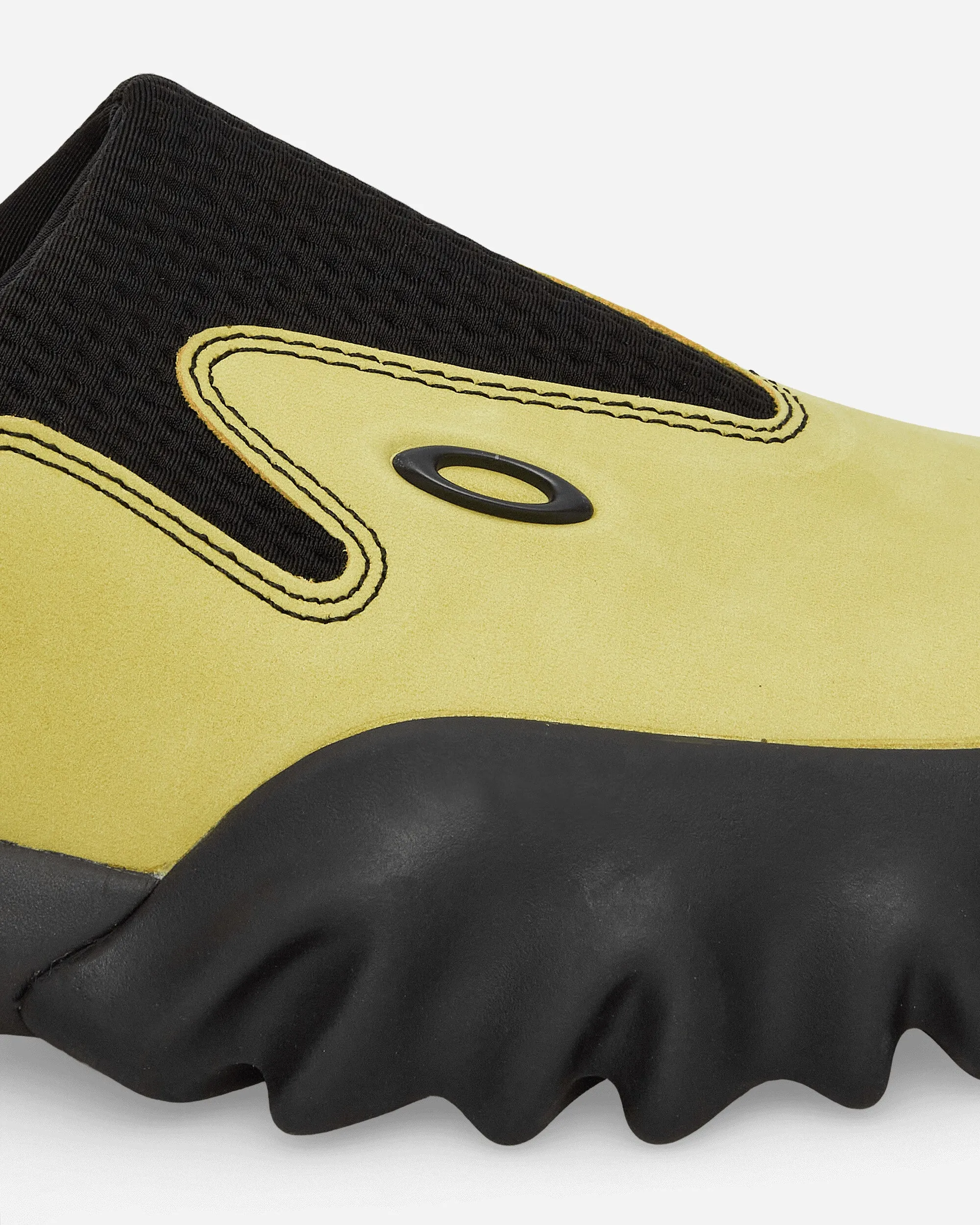 Suede Chop Saw Mules Celery / Black