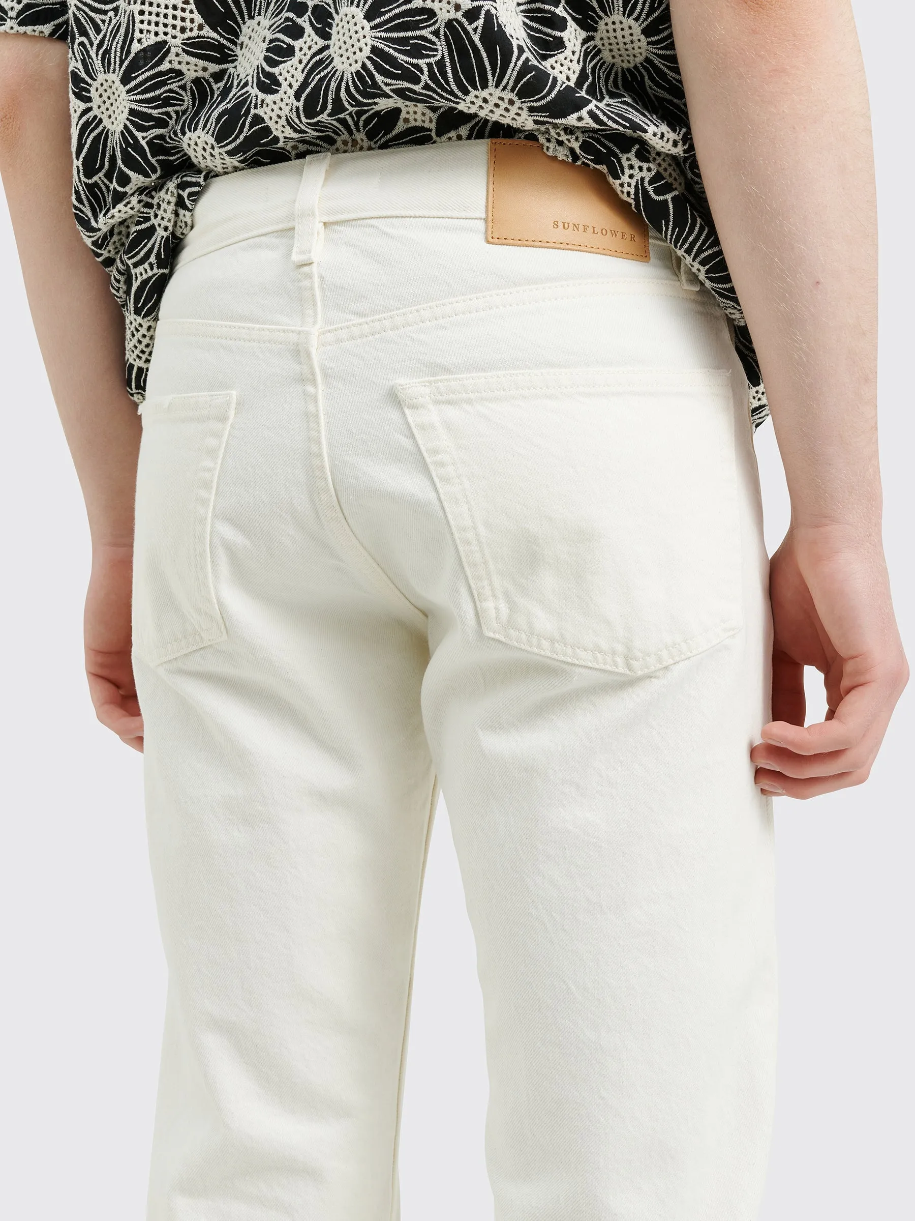 Sunflower Standard Jeans Vintage White