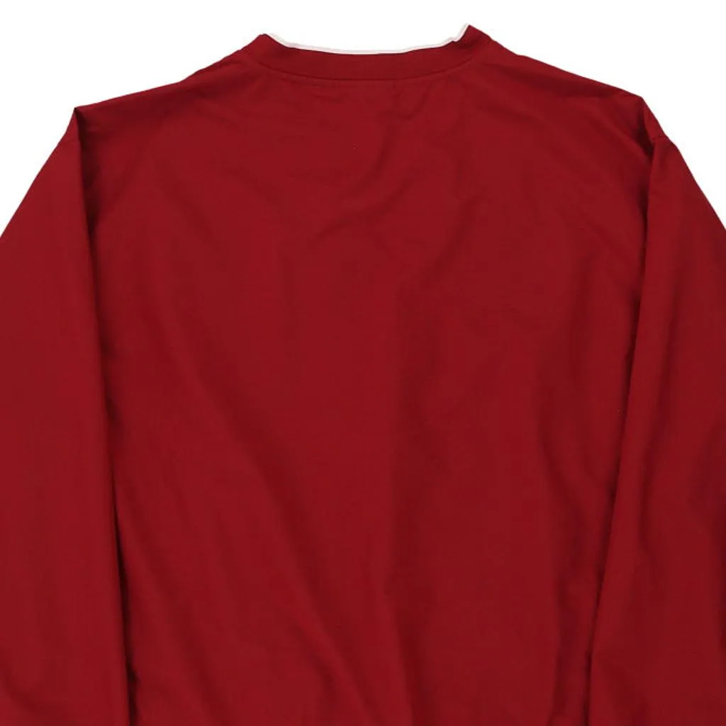 Superbowl XLII Nfl Windbreaker - XL Red Polyester
