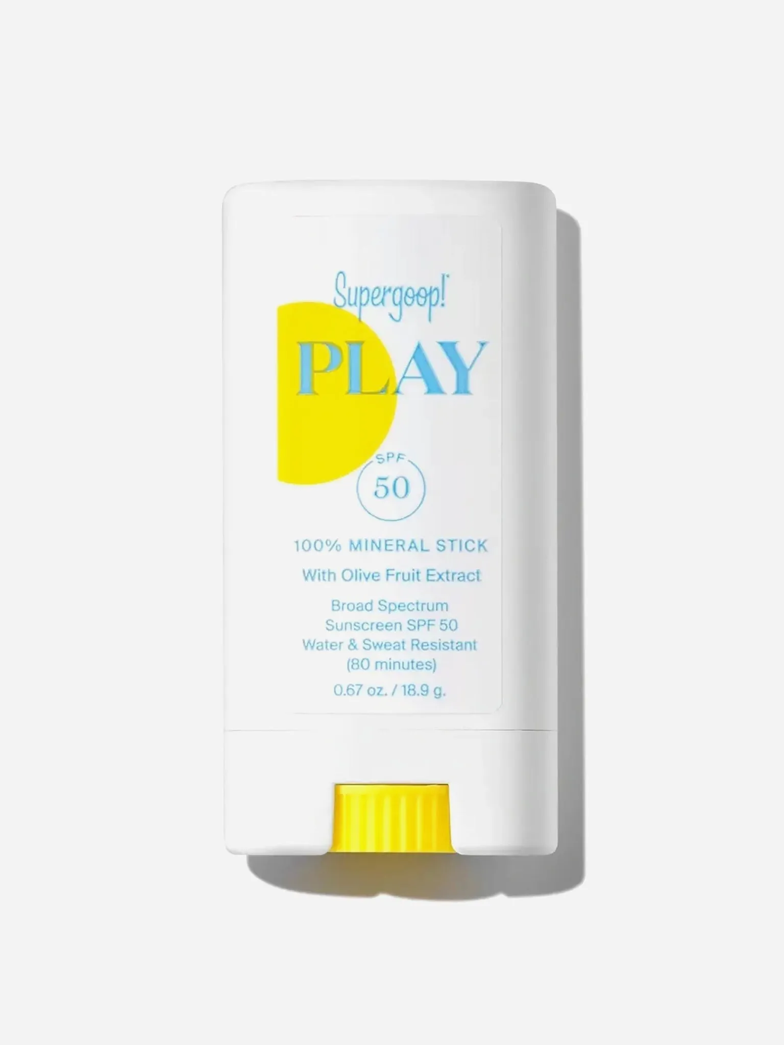     SUPERGOOP  100% Mineral SPF 50 Sunscreen Stick    