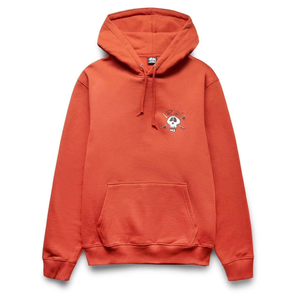 SURF SKATE SKULL HOODIE BRICK | Bodega
