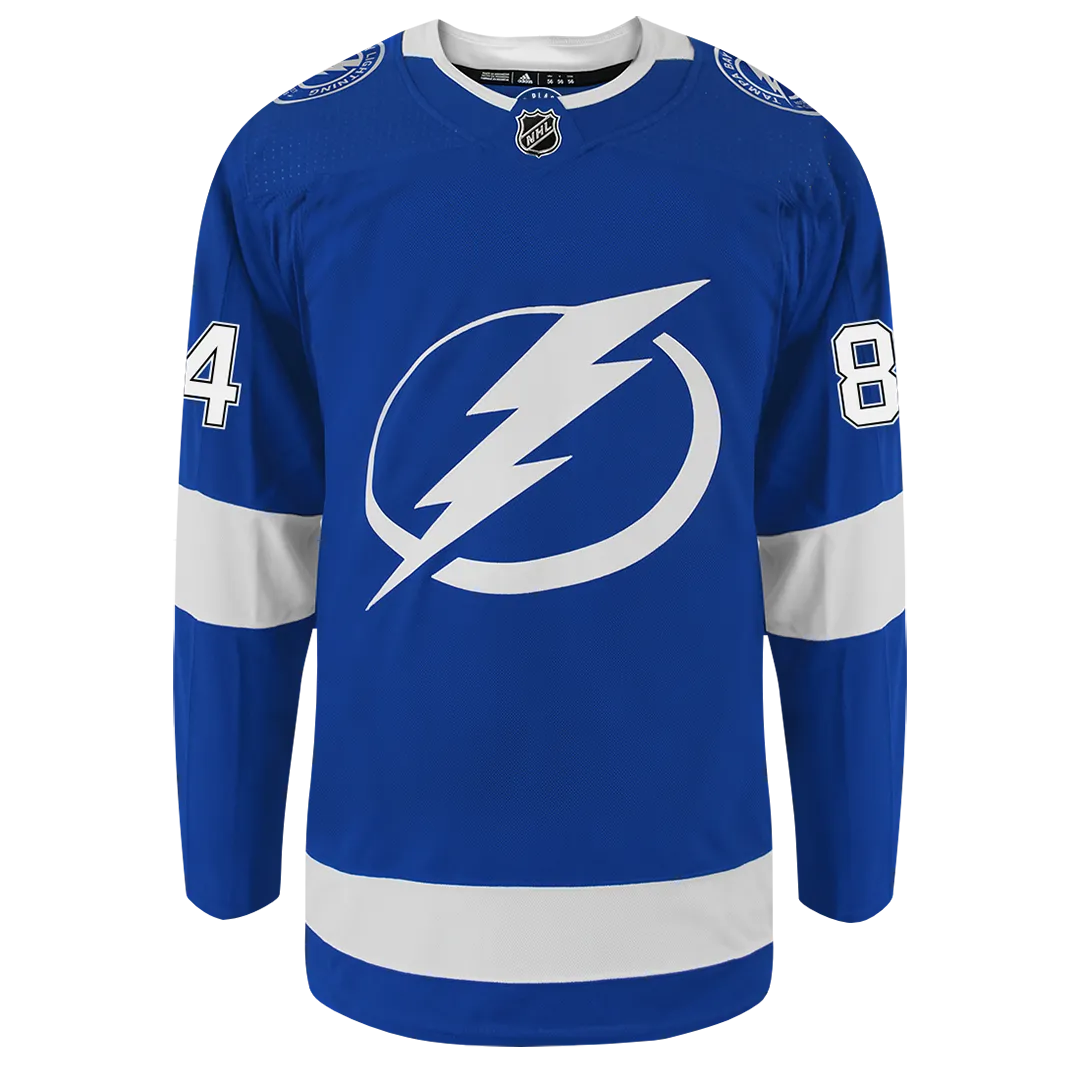 Tanner Jeannot Tampa Bay Lightning Adidas Primegreen Authentic NHL Hockey Jersey     