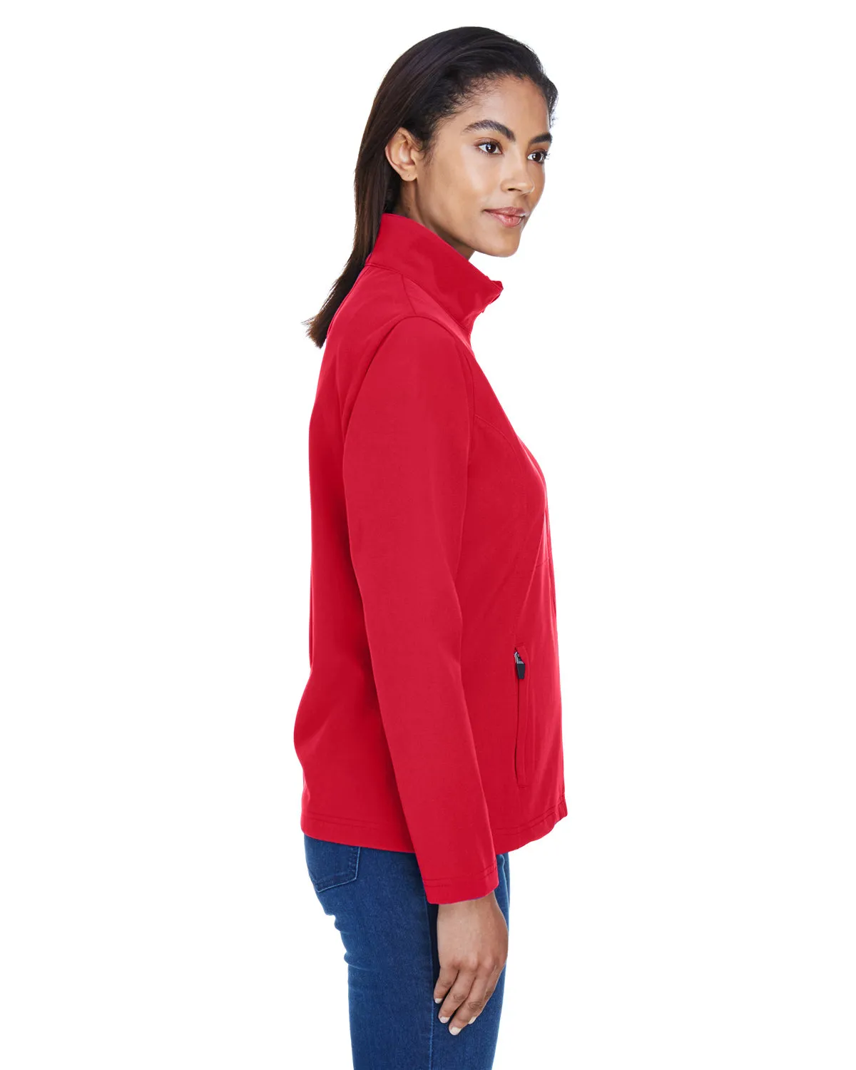 Team 365 TT80W Ladies' Leader Soft Shell Jacket SKU: TT80W