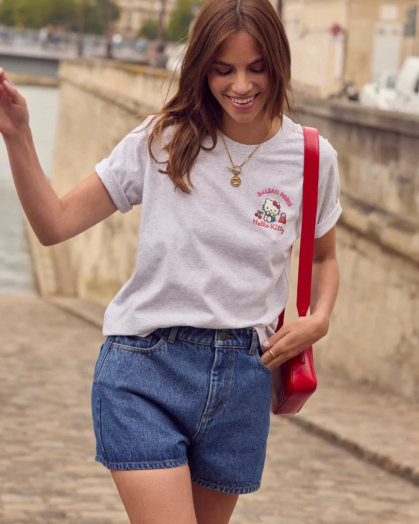 Tee-shirt Bree gris Hello Kitty