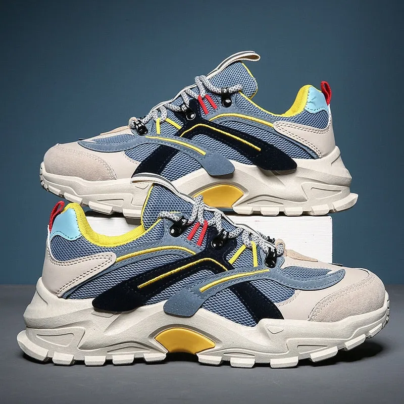 Tennis Sport Color Block Sneakers