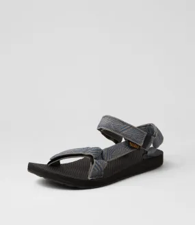 TEVA Original Uni Blue Wing Teal Fabric Sandals